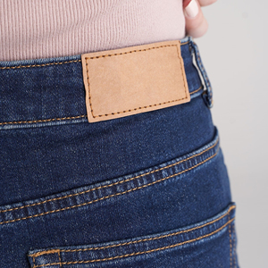 2026 New Arrival Best Selling Women Breathable Natural <b>Stretch</b> High Waisted Mini Denim <b>Skirts</b> OEM ODM Service - Product Image 5