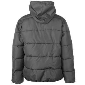 2026 Wholesale <b>Men's</b> Winter Eco-Friendly Reversible Hooded Puffer <b>Jacket</b> Custom Design Stand Collar Zipper Closure <b>Warm</b> Bubble - Product Image 2