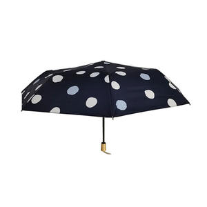 Paraguas de Golf de 22 Pulgadas con Apertura Manual, Protección UV y Resistente al Viento, con Diseño Compacto de Puntos Estilo Japonés para Adultos, Regalos Empresariales - Product Image 2