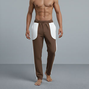 Pantalones Deportivos de Hombre, Modelo 2026, Peso Medio, 100% Algodón Canvas, Casuales, Bicolor, con Logotipo Personalizado Serigrafiado, Lavados, Transpirables - Product Image 6