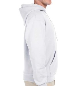 Sweat-shirt à capuche orange pour homme, couleur unie, décontracté, en polaire, coupe classique, pour l'automne, avec poche kangourou - Product Image 6