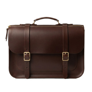 Premium Waterproof Zipper <b>Satchel</b> Messenger <b>Bag</b> for Business Travel Unisex Classic Shoulder Handbag Structured Compartments - Product Image 1