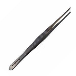 Pince à tissus chirurgicale droite en acier inoxydable de qualité supérieure, 18 cm, à dents, instrument médical - Product Image 5