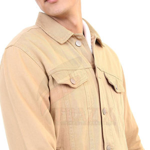 Hot Selling Premium Quality Vintage Breathable 100% Cotton Jeans <b>Jacket</b> Warm Winter Comfortable Men for Online Sale - Product Image 2