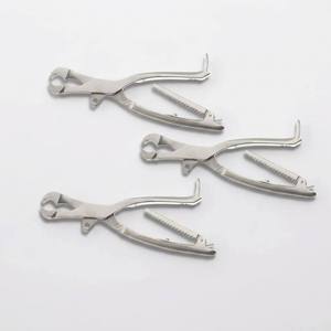 Pinzas para sujetar huesos, instrumento quirúrgico manual para operaciones quirúrgicas, 3 uds. - Product Image 4