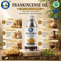 Huile Essentielle d'Encens de Qualité Thérapeutique 100% Pure et Naturelle Distillée à la Vapeur - Fournisseur et Fabricant en Gros Inde