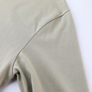 Sweat-shirt en coton pur à col montant, 330 g/m², avec logo personnalisé, coupe ample, sweat-shirt lourd personnalisé - Product Image 5