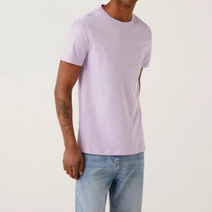 Meilleur prix T-shirt homme à manches courtes en coton 100% respirant et confortable, style hip-hop, séchage rapide, col rond, faible MOQ - Product Image 3