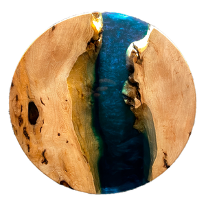 Arte de pared de resina epoxi de madera de lujo para el hogar y la Oficina, comedor, sala de estar, decoración para Hotel, restaurante, Ideas elegantes para colgar en la pared - Product Image 3