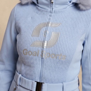 Traje de Esquí Sintético Aislado con Cierre de Cremallera, Impermeable, Cortavientos, Unisex, de Una Pieza, Personalizado, al por Mayor - Product Image 6