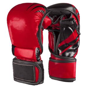 Guantes de Sparring de Piel Sintética PU para Entrenamiento de Artes Marciales Mixtas 2026, Guantes de Sparring de MMA Profesionales Personalizados - Product Image 1