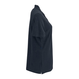 Polo elegante de manga corta para hombre, tela transpirable, ajuste cómodo, diseño simple y limpio para atuendos informales y elegantes - Product Image 3