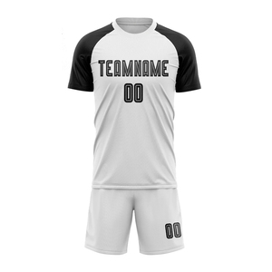 Conjuntos de Camisetas de Fútbol Transpirables de Secado Rápido de la Mejor Calidad, 100% Poliéster, Uniformes Sublimados para Adultos, Personalizados, Manga Corta, OEM - Product Image 1