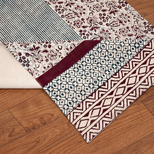 Handmade Cotton Block Printed Rugs Washable Reversible Flat Weave Area <b>Carpet</b> Boho Home Decor Prayer Eco Friendly Non-Slip - Product Image 6