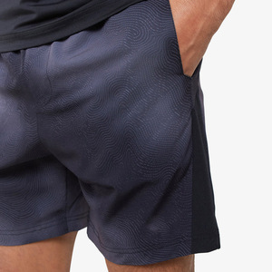 Fashion Outfit Top Selling Men <b>Printed</b> T-Shirts Shorts Set <b>Stand</b> Collar Cool Fabric Attractive Men Beach <b>Printed</b> Shorts Set - Product Image 5