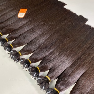 Wholesale Virgin Hair Bundles Super Double Drawn Natural Color <b>Top</b> Quality Long Length Extensions - Product Image 2