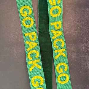 สายกระเป๋าทำมือประดับลูกปัดอย่างประณีต  สายสะพายไหล่ผ้าฝ้ายทันสมัย ทนทาน  อุปกรณ์เสริมกระเป๋า  ปรับแต่งกระเป๋าถือได้  ปักลาย - Product Image 1