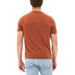 Nueva Llegada, Camiseta Deportiva Casual de Color Sólido Básico, 100% Algodón, de Secado Rápido, Ecológica, Ajustada, con Cuello en V para Hombre, con Logotipo Personalizado - Product Image 2