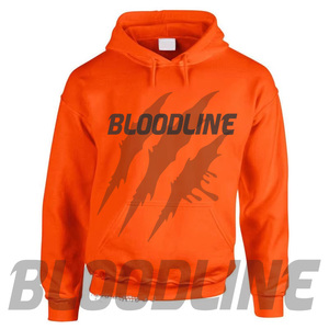 Bloodline White Hoodie With Claw Print Design Unisex Sweatshirt - Product Image 3