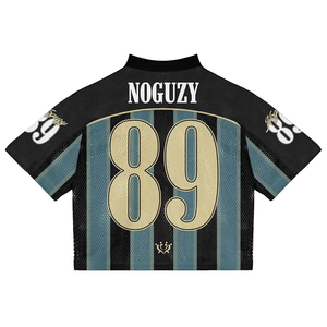 Camiseta Deportiva Casual de Verano para Hombre, Transpirable, 100% Poliéster y Spandex, de Malla, Elástica, de Secado Rápido, Manga Corta, al por Mayor - Product Image 3