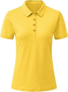 Polo de golf personnalisable pour femmes, 100% polyester, séchage rapide, tissu de haute qualité, vêtements de sport décontractés pour femmes - Product Image 6