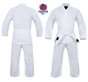 Uniforme de Karate Hecho de Lona 100% Algodón, Uniforme de Artes Marciales Resistente para Entrenamiento y Torneos - Product Image 2