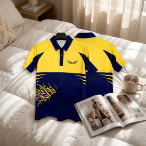 เสื้อโปโลผู้ชายไซส์ใหญ่ พิมพ์ลาย ผ้าถัก 100% คอตตอน ทรงปกติ เสื้อโปโลผู้ชายไซส์ใหญ่ คอปกโปโล - Product Image 3