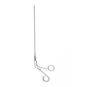 Pinzas micro laringeales tubulares de acción redonda con mandíbula de copa de 2 mm de acero inoxidable para instrumentos médicos ORL de Mahfooz Instruments - Product Image 3