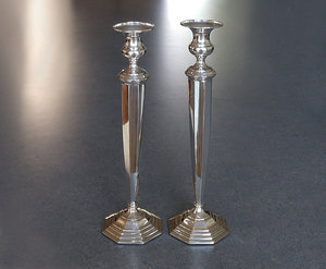 Hot Sale New Design Candle Stand Brass Silver Plated Fancy Wedding Christmas Home Decoration <b>Candlestick</b> <b>Holders</b> - Product Image 1