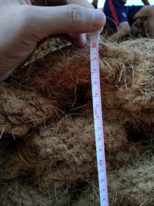 เสื่อใยมะพร้าวธรรมชาติเวียดนามแบบม้วน หนา 35 มม. พื้นปูจากใยมะพร้าว - Product Image 6