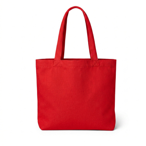 Sac fourre-tout en toile 100% coton écologique, recyclé, style simple et mignon, coton biologique naturel - Product Image 5