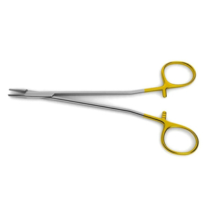 เครื่องมือ Bone Bridge Swedish Micro Sarot Dental Needle Holder ขนาด 16.5 ซม. ด้ามจับสแตนเลส ทังสเตนคาร์ไบด์ สำหรับการผ่าตัด - Product Image 6