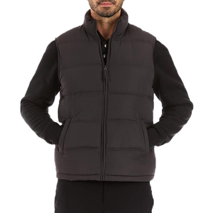 Chaleco de Invierno para Hombre, Chaqueta Acolchada Resistente al Agua, Chaleco Grueso con Capucha Desmontable, Chaleco Cortavientos para Hombre - Product Image 4