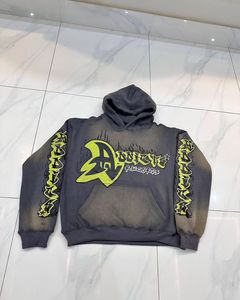 Sweat-shirt unisexe élégant en molleton imprimé sérigraphié, style streetwear, vente en gros, couleur personnalisée, noir, avec capuche 2026 - Product Image 5