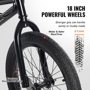 Vélo de course BMX à roues de 18 pouces, vélo de freestyle pour débutants avec rotor à 360 degrés, vélo BMX avancé pour les riders confirmés - Product Image 4