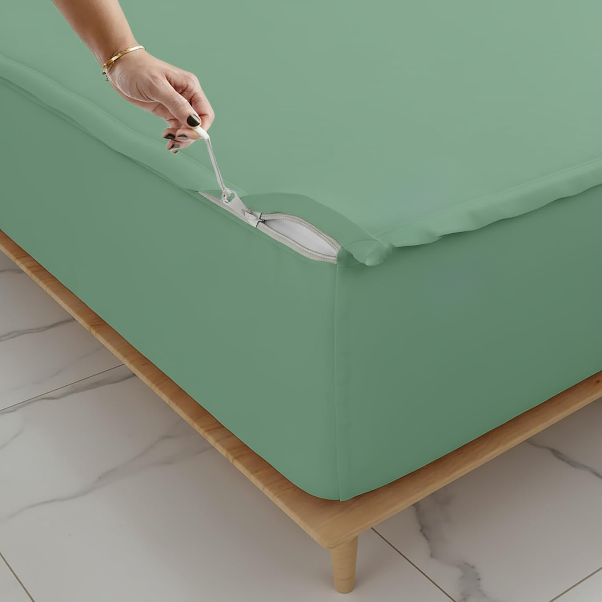 สีเขียว