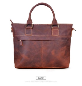 <b>Men</b> Laptop <b>Bag</b> Genuine Leather Custom Logo Office Business Computer Laptop Briefcase <b>Bag</b> BB-0045 - Product Image 5