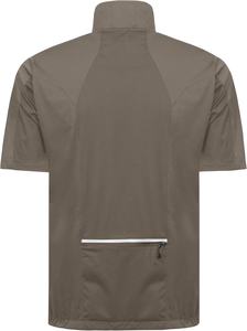 Men Regular Sleeve 10% Spandex Softshell <b>Fleece</b> <b>Lined</b> Stand Collar Windproof Plus Size Sports Outdoor Windbreaker <b>Jacket</b> - Product Image 3