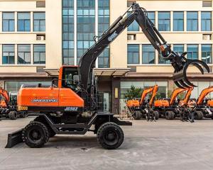 High Torque 3 Ton Used Yellow Digger with Reinforced Steel Undercarriage and Professional Cabin for Site Development - Product Image 4