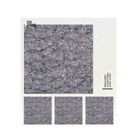 Carreaux de sol en porcelaine vitrifiée brillante et polie WALLMARK Indian Price Dragon brun foncé 600x600mm, aspect marbre moderne