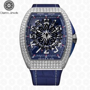 Charm_Jewels Luxury Women's <b>Diamond</b> <b>Watch</b> 38mm Round Analog Quartz Stainless Steel Band Folding Clasp - Product Image 1