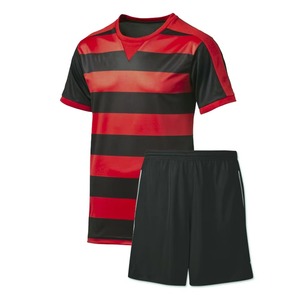 Men's <b>Soccer</b> Jersey Set White Teal Striped Sublimated Breathable V-neck Short Sleeve Moisture Wicking All Seasons Apparel - Product Image 5