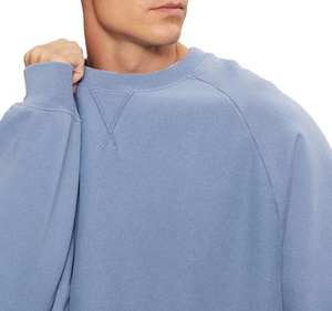 Nouveauté 2026 – Sweat-shirts Homme Oversize à Manches Longues 100 % Personnalisables, Respirants, en Mélange de Coton - Product Image 3
