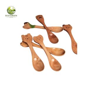 Made With <b>Love</b> Engraved Wooden Heart Spoon Home Decor & Gifts Engrave Logo As Requested - Product Image 3