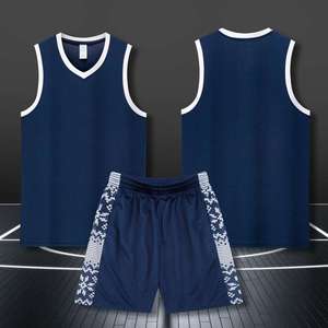 Conjunto de Camiseta de Baloncesto Unisex Amarilla sin Mangas con Cuello en V, Ropa Deportiva de Poliéster que Absorbe la Humedad para Adultos, Todas las Temporadas - Product Image 2