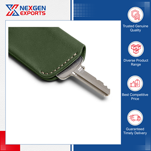 Llavero de Cuero PU Hecho a Mano de Primera Calidad, Fabricación de Alta Gama, Ecológico, Duradero, Personalizable, al por Mayor - Product Image 3