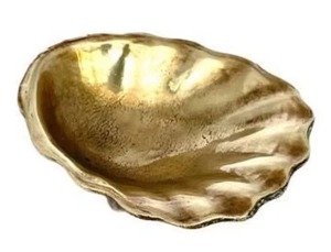 Tazón de Metal Hecho a Mano de la Más Alta Calidad, Acabado Pulido, Diseño de Ondas, Vajilla Moderna para Fiestas - Product Image 4