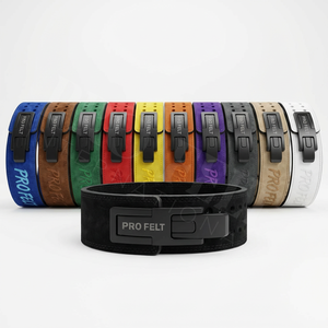 เข็มขัดพยุงหลังแบบปรับได้ หนา 13 มม. แข็งแรง ทนทาน ขนาด 4 นิ้ว สำหรับเพาะกาย ออกกำลังกาย อุปกรณ์เสริมสำหรับยิม พร้อมหัวเข็มขัดแบบคันโยก - Product Image 1