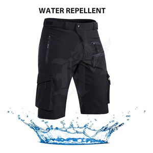 Shorts de sport pour hommes, personnalisables avec logo, écologiques, en spandex/polyester, confortables, respirants, extensibles, séchage rapide, haute performance - Product Image 3