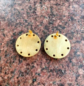 Metal Craft Trade Quality Brass <b>Earrings</b> <b>Industrial</b> Grade Brass <b>Earrings</b> Solid Finish Wholesale Factory Price Brass <b>Earrings</b> - Product Image 4